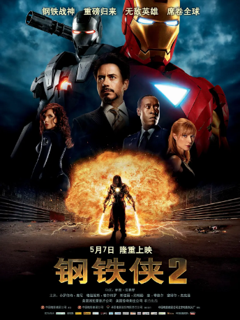 钢铁侠2 Iron Man 2 (2010) HD2160P4K蓝光免费高速下载 托尼斯塔克主演 经典电影推荐，一部非常棒的漫威电影