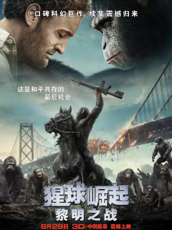 猩球崛起2：黎明之战 Dawn of the Planet of the Apes (2014)网盘下载高清下载