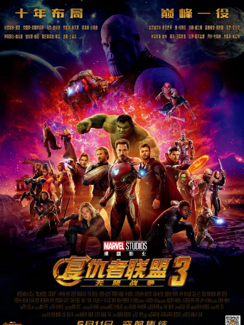 复仇者联盟3：无限战争 Avengers: Infinity War (2018) 160p.BluRay蓝光4K高清中英双字幕 英语原声网盘免费下载